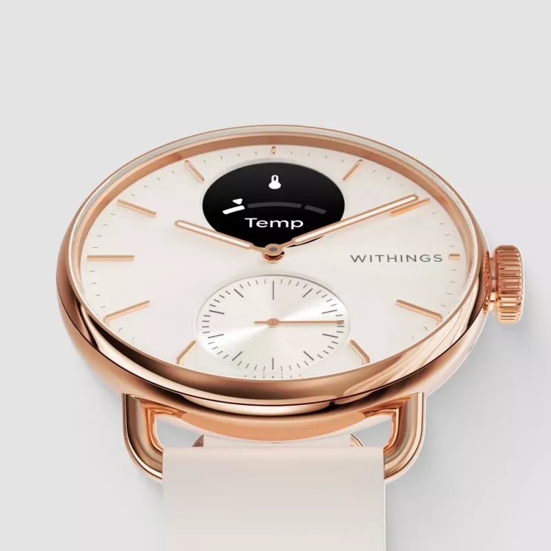 Withings ScanWatch 2 hübriidnutikell rihmaga