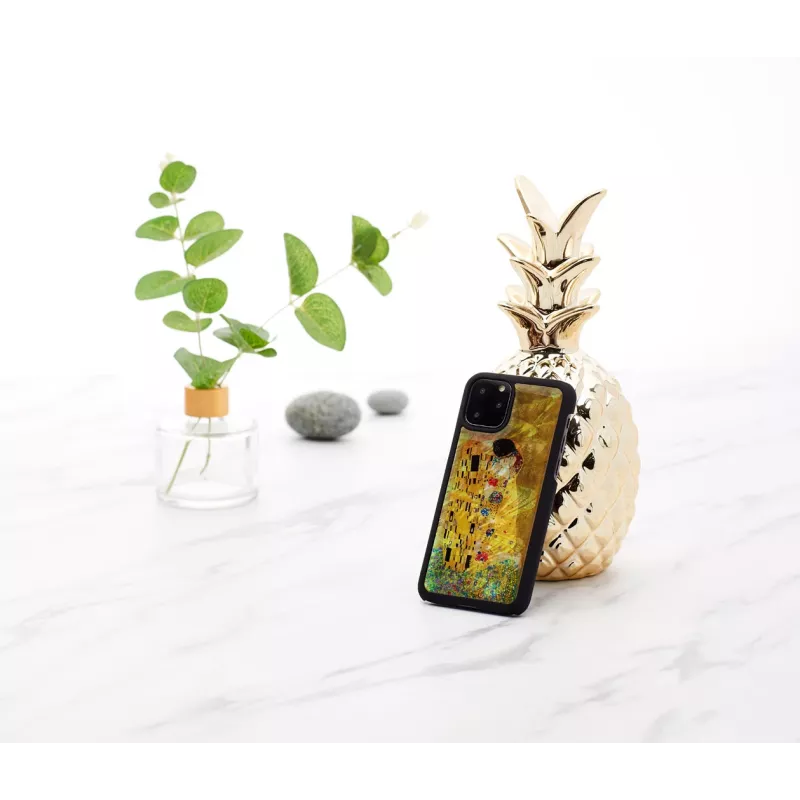 Nutitelefoni ümbris iKins iPhone 11 Pro jaoks — must, kaitsev pehme kate
