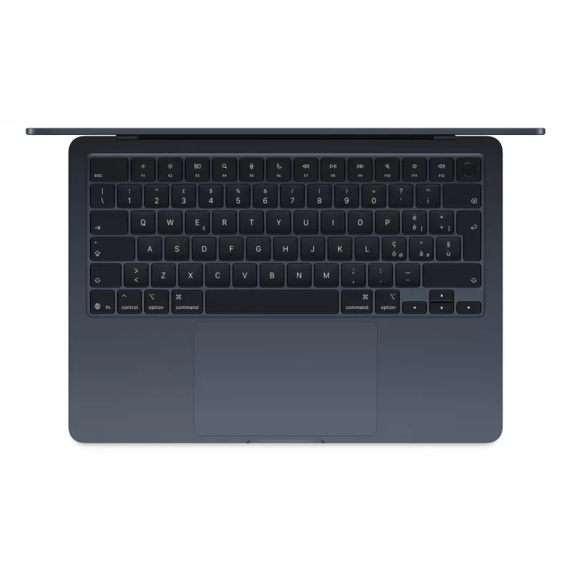 Apple MacBook Air 13 (2025), 24 GB, 512 GB, M4 (10-tuumaline protsessor/10-tuumaline GPU), Midnight, 35 W kahe USB-C pordiga toiteadapter, saksa keel, MC6C4D/A