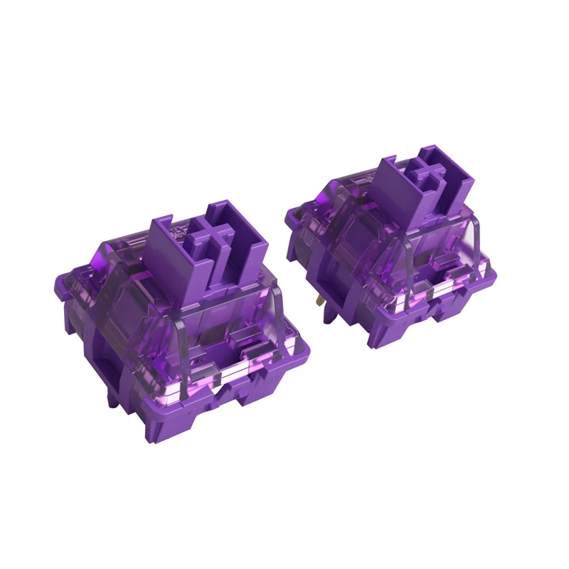 Akko V3 Pro Lavender Purple mehaaniline lüliti, 5-pin, taktiilne, MX vars, 40 g, 45 tk