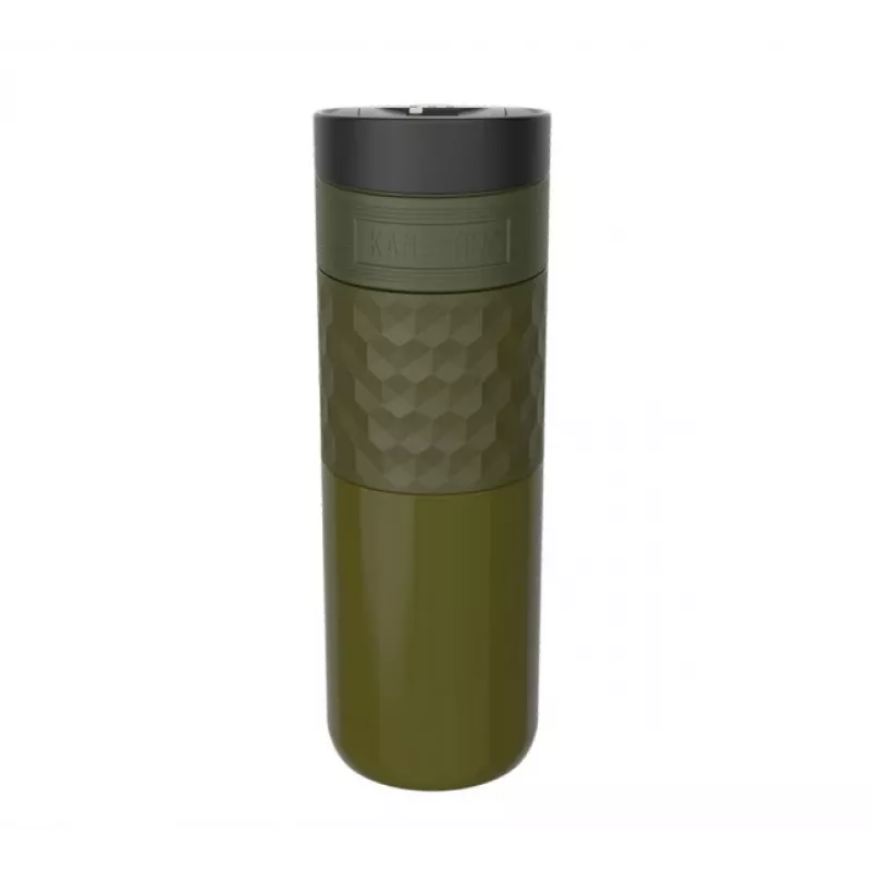 Termokruus Kambukka Etna Grip 500 ml, roostevaba teras, vaakumisolatsiooniga, lekkekindel, roheline, 7,1 cm läbimõõt