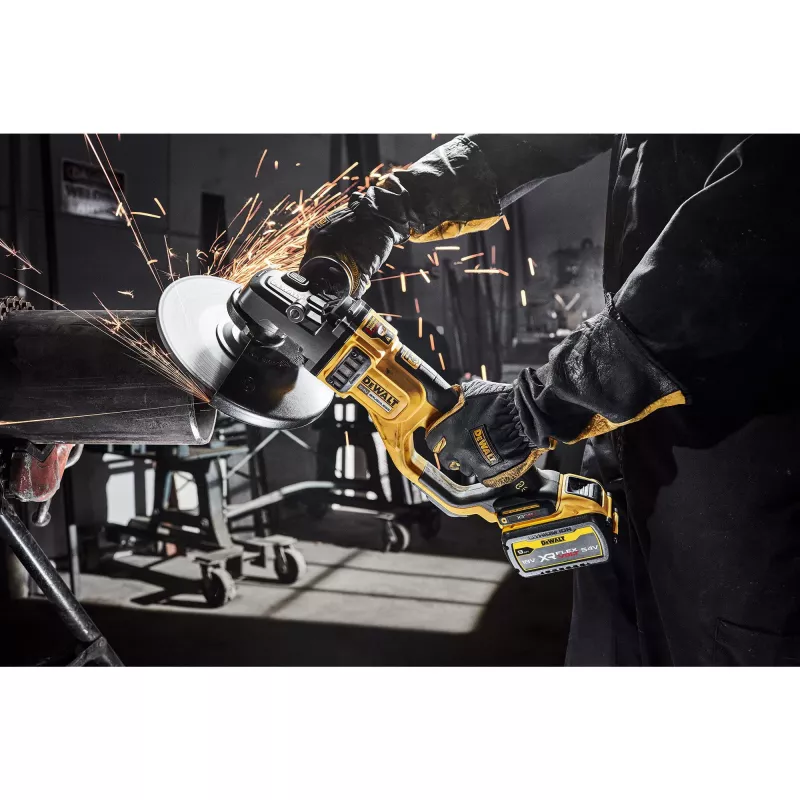 Nurklihvija DeWalt DCG460N-XJ 54V harjadeta mootor, 230 mm ketas