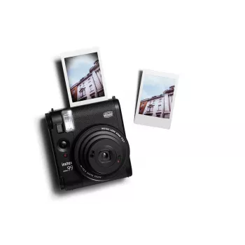Kiirkaamera Fujifilm Instax Mini 99 Must — pilt 62×46 mm, film 86×54 mm, fookuskaugus 60 mm