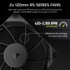 Universaalne vedelikjahutus Corsair Nautilus 240 RS LCD 12 cm Must