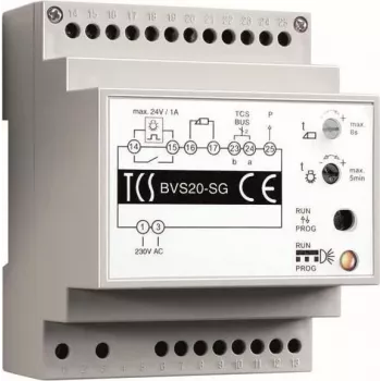 TCS BVS20-SG - toiteplokk - Hall - Valge - Plast - 0 - 40 °C - CE - 72 mm