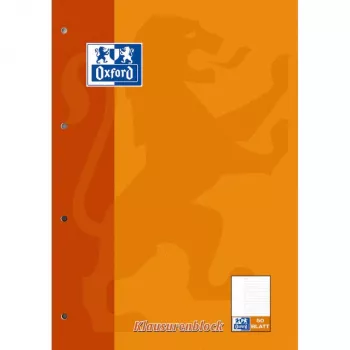 Kirjutusmärkmik Oxford 100061261 A4 Oranž 90 g/m²