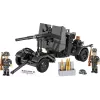 Ehituskomplekt Cobi ehituskivid 8,8 cm Flak koos haagisega — 360 osa