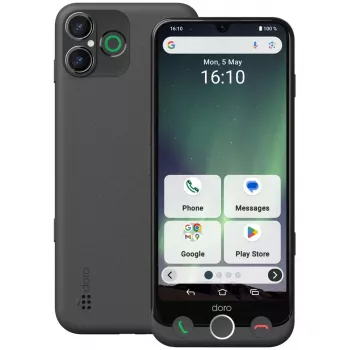 Nutitelefon Doro Aurora A30 6.1 tolli 128GB Must