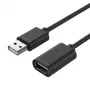 UNITEK Y-C417GBK USB-kaabel USB 2.0 3 m USB A Must