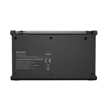 Blaupunkt DR3BK Kaasaskantav raadio must
