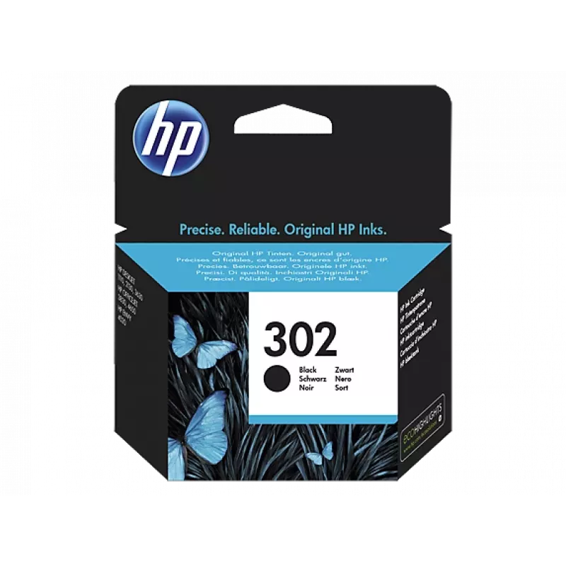 HP 302 (F6U66AE) tindipadrun, Must (SPEC)