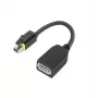 Lenovo 4X90Q93975 videokaabli adapter Mini DisplayPort DisplayPort Must