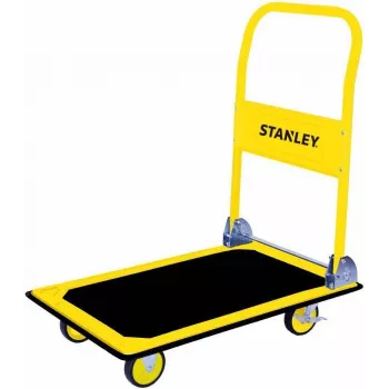 Lametranspordikäru STANLEY SXWTD-PC527 — kokkupandav terasraam, 150 kg kandevõime, 4 ratast, 100 mm rattad, 470×735×830 mm