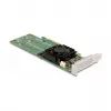 DeLOCK PCI Express x16 kaart neljale sisemisele NVMe M.2 Key M-le – madalprofiil
