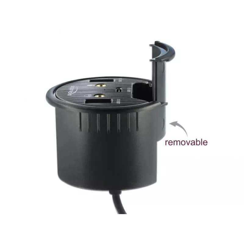 Lauasisene USB-jaotur DeLOCK 3 pordiga 62794