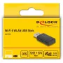 DeLOCK Wi-Fi 6 kaheribalise WLAN USB-pulk AX1800 1201 + 574 Mbit/s