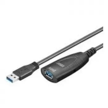 USB-kaabel Goobay 5m USB 3.0 USB 3.2 Gen 1 USB A must