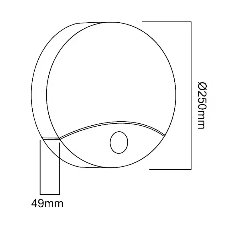 LED-seinalamp MACLEAN MCE357W IR-liikumisanduriga, valge, sise-/välistingimustesse