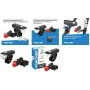 Jalgrattatulede komplekt FISCHER FAHRRAD LED patareitoitega must 50760