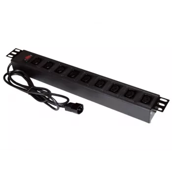 ALANTEC 19-inch Võimsus Strip - 9 Sockets UPS - UPS-C14-Plug (PZ010)
