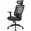 Kontoritool Sharkoon OfficePal C10 — must, ergonoomiline disain, reguleeritav kõrgus
