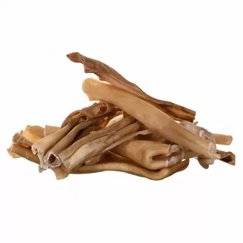 Koerte maiused PETITTO kuivatatud veisenahk, 1 kg pakk