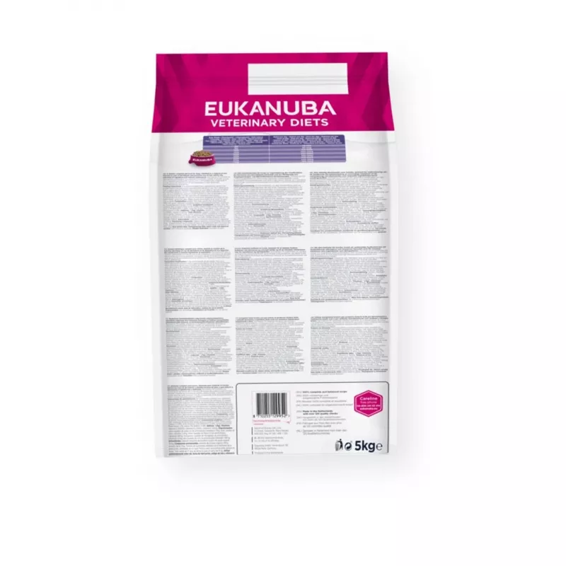 Kuiv koeratoit EUKANUBA Dermatosis FP Adult Fish & Potato 5 kg — teraviljavaba, 22% valku, 15% rasva