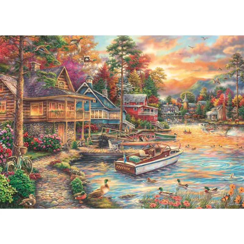 Pusle schmidt spiele Chuck Pinson Shore in Evening Gold 1000 tk