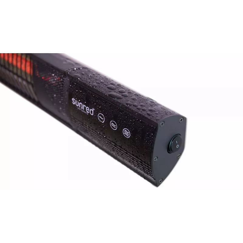 Infrapuna kütteseade SUNRED RD-DARK-25, 2500 W, seinale kinnitatav, IP55, must