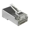 RJ45 STP Cat.5e sirge pistik Alantec WT116 pakk 100 tk, varjestatud pistik 8P8C kaablitele
