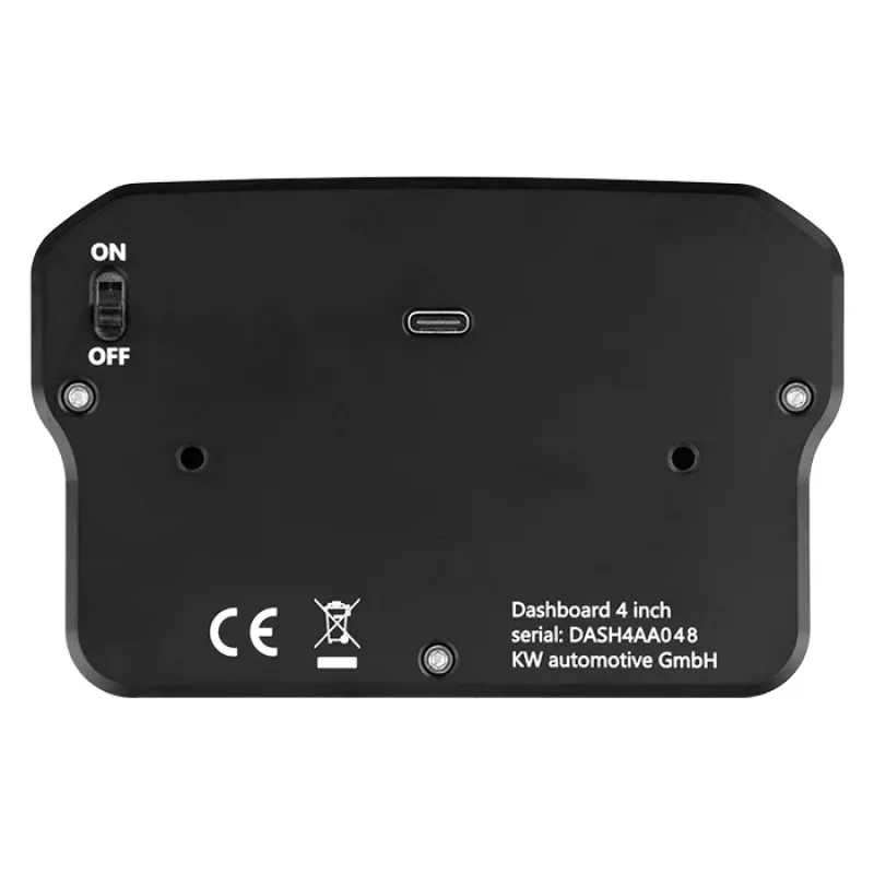 Rooli armatuurlaud Ascher Racing 4-tolline mudel 76080028 sim racing seadetele