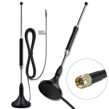 Väline 4G LTE antenn QOLTEC 5 dBi 600–2700 MHz SMA-pistik 3 m kaabel
