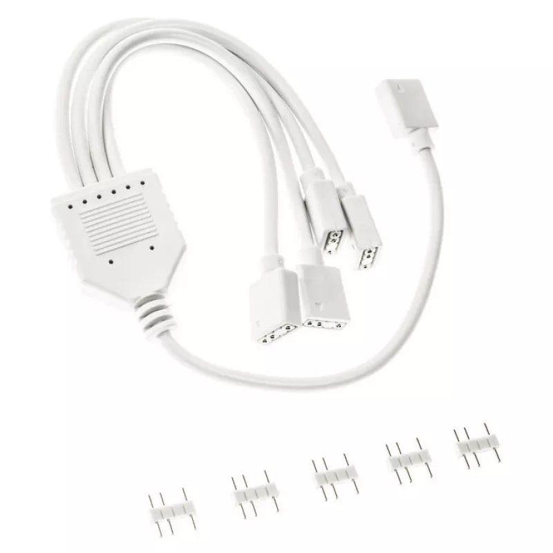 ARGB jaoturkaabel Kolink PGW-AC-KOL-157 30 cm valge 3-pin 5V ARGB päistele