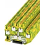 Phoenix Contact Push-In Doppelstock-Protective Earth Terminal PTTB-PE PTTB 2,5-PE rohekaskollane Sisaldab: 1 tk (3210596)