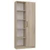 Kontoriraamaturiiul Top e shop RD-80 SONOMA KPL, tammviimistlus, 10 riiulit, 800×300×1820 mm, puitlaastplaadist karkass