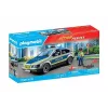 Playmobil politseiauto sireeni ja vilkuva tulega, mitmevärviline, plast, 3+
