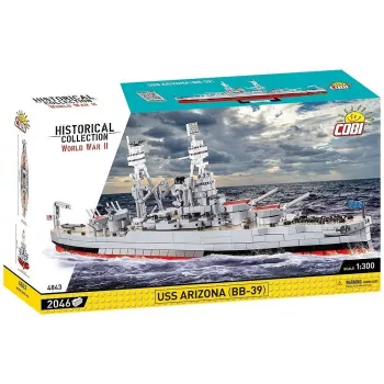 Klotsid USS Arizona BB-39 2046 klotsi