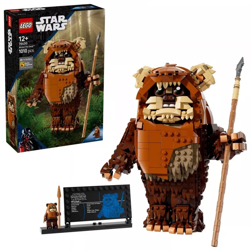 LEGO Star Wars konstrueerib Wicket the Ewok 75430 ehituskomplekti — 1010 tükki, 230 mm mudel, vanus 12+