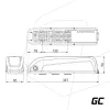 Aku Green Cell EBIKEGCF03 48V 14500mAh liitiumioon must