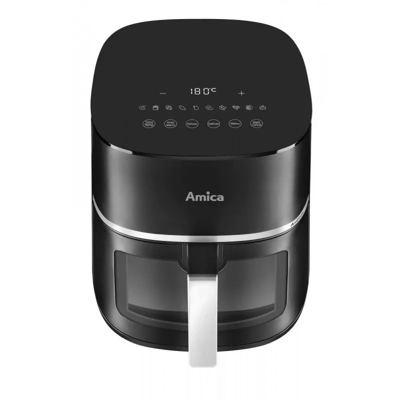 Õhufritüür AMICA AFM 6020 — 7 L mahutavus, 1800 W, reguleeritav temperatuur ja taimer