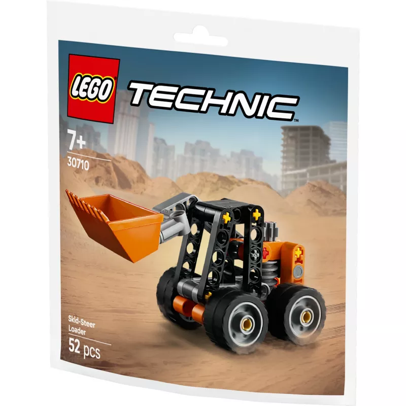 LEGO Technic ehitusmänguasi Skid Steer Loader 30710 liikuvate käte ja roomikutega