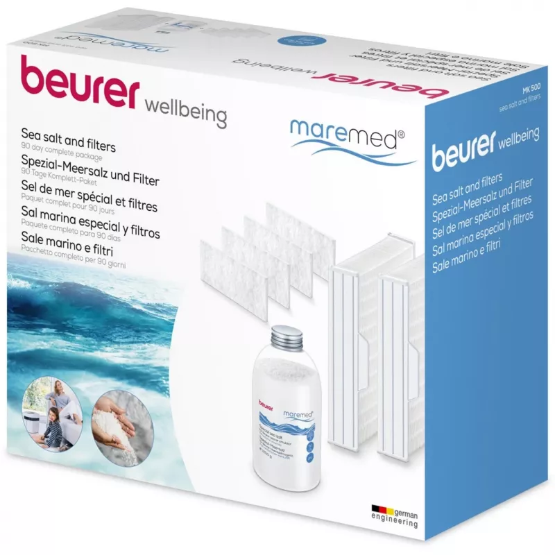 Beurri maremed MK 500 kombifiltri ja meresoola komplekt