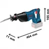 Bosch GSA 18 V-LI Must, Blue