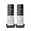 Gigaset COMFORT 500HX duo Analoog/DECT telefon Kõne tuvastus Must, Hõbedane