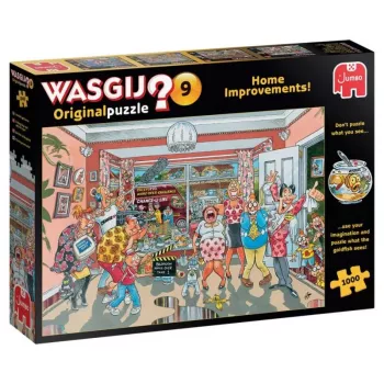 Jumbo Spiele Jumbo Wasgij Originaal 9 -Home Home Impovements 1000 tükki pusle (81926)