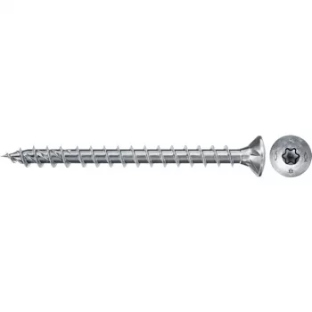 Kruvi Fischer 670675, metallist puidukruvi 35 mm, Ø 5 mm, keerme pikkus 29 mm, pakendis 50 tk