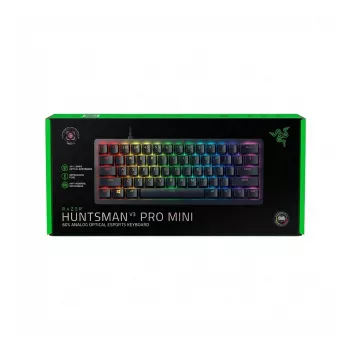 Juhtmega mänguklaviatuuri ja hiire komplekt Razer Huntsman Mini Combo Must koos Razer DeathAdder V3 HyperSpeed hiirega