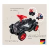 Sõidulelu Simba-Dickie BIG Bobby Car Classic Little Rocker — must/punane, mudel 800056144