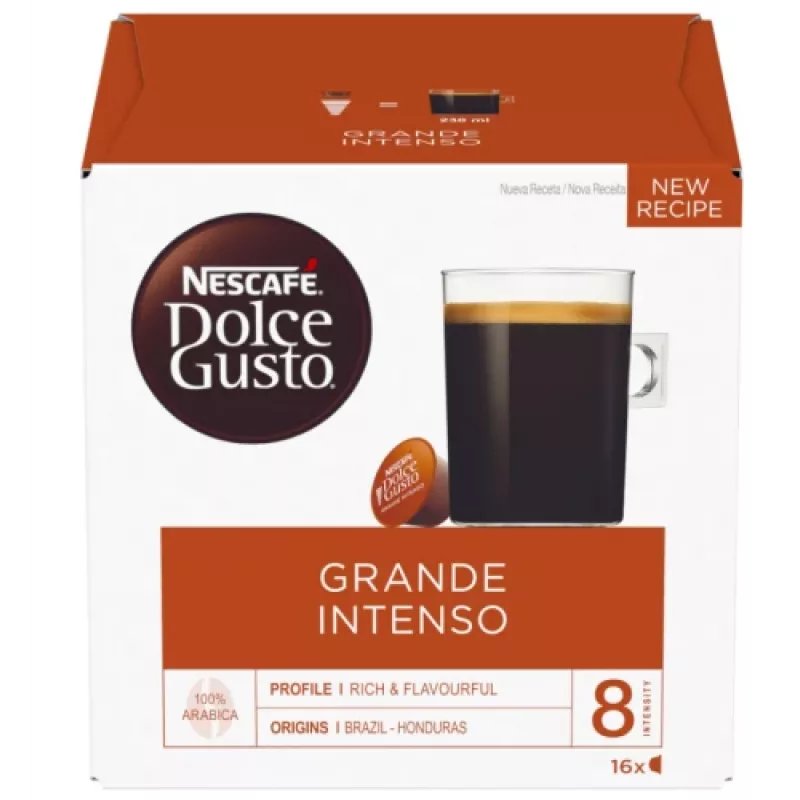 Nescafe Dolce Gusto Grande Intenso kohv, 16 kapslit