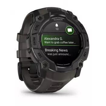 Garmin Instinct 3 AMOLED 3,3 cm (1,3) 50 mm digitaalne 416 x 416 pikslit puutetundlik ekraan must GPS (satelliit)
